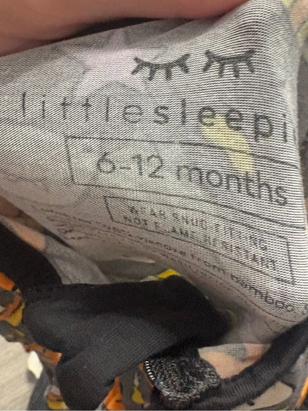 Little Sleepies one piece pajamas.